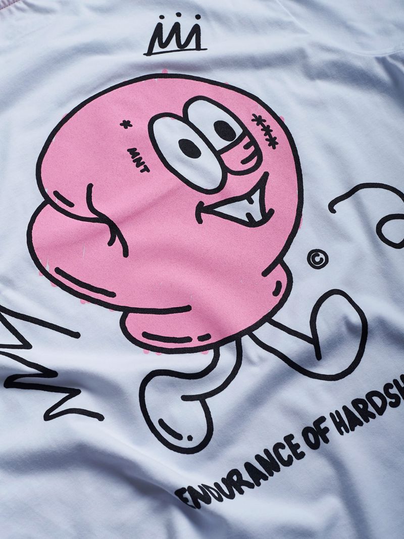 MANTO mascot t-shirt-white